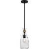 Govada 1-Light Matte Black Mini Pendant - 4 of 4