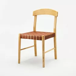 Cliff Haven Solid Wood with Woven Seat Dining Chair - Threshold™ designed with Studio McGee