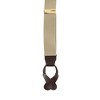 CTM Men's Elastic Button End Suspenders - 3 of 4