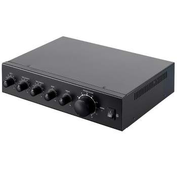 Monoprice Commercial Audio 60W 3ch 100/70V Mixer Amp (No Logo)