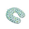Concept One Peanuts Snoopy and Woodstock Flowers Portable Travel Neck Pillow, Mint Green - 2 of 2