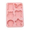 Unique Bargains Candy Moulds 6-Cavity Owl Dolphin Seashell Candy Mould Hand Wash 6.38"x4.37"x0.98" 1 Pc - 3 of 4