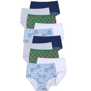 Comfort Choice Full Coverage Stretch Cotton Brief 5-Pack - 1 of 4