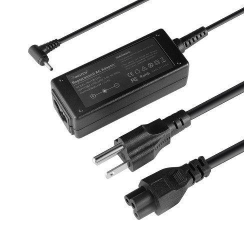 Insten 12v  40w Laptop Travel Charger Adapter For Samsung Chromebook  Ativ Smart Pc Tab, Black : Target