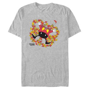 Men's Sonic the Hedgehog Dr Eggman Leaves Angel T-Shirt - 1 of 4