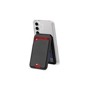 SaharaCase Venture Wallet for Galaxy S25+  Shock Absorbing Clear/Scorpion Black (CP00756) - 1 of 4