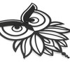 Minerva Owl Metal Wall Art - Greek Goddess Athena Symbol, Home Wall Decor - 4 of 4