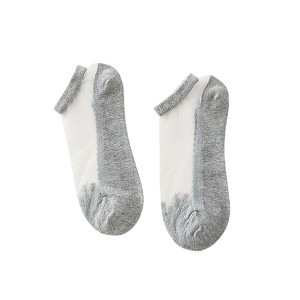 Anna-Kaci 6 Pairs Women's Sheer Mesh Ankle Socks with Soft Knit Sole and Delicate Lace Trim Lightweight Breathable Low-Cut Design - 1 of 2