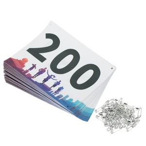 Unique Bargains Tearproof Basketball Running Bib Competitor Numbers - 1 of 4