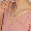 I Love You To The Moon Angel Necklace for Women Sterling Silver Pendant and Chain by Ginger Lyne - 4 of 4