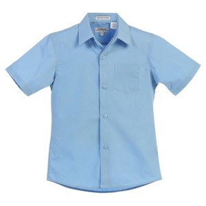 Gioberti Boy's Short Sleeve Solid Dress Shirt - 1 of 3
