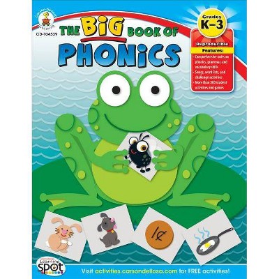 The Big Book of Phonics, Grades K - 3 - by  Barbara Wilson (Paperback)