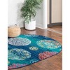 Unique Loom Azalea Collection Area Rug - Aromi (' " x ' "  ) - 4 of 4