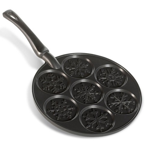 Nordic Ware Stovetop Sweetheart Waffle Iron, Cast Aluminum with