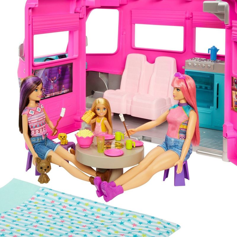 Barbie Dreamcamper Vehicle Playset, 6 of 10