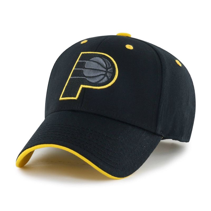 NBA Indiana Pacers Money Maker Snap Hat - Black, 1 of 3