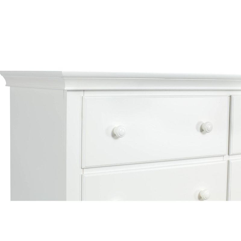 Suite Bebe Shailee Universal 6 Drawer Double Dresser - White, 4 of 6