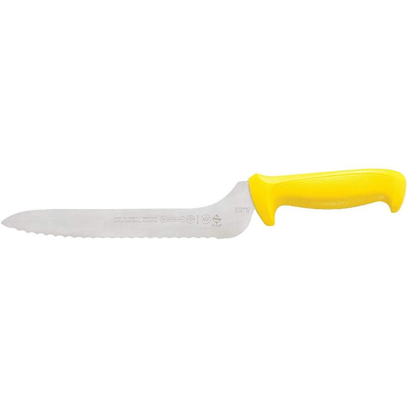 Mundial Y5620-9E 9-Inch Offset Serrated Edge Sandwich Knife, Yellow, 1 of 2