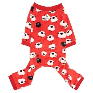 The Worthy Dog Fleece Dog Jammies - 1 of 4
