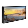 Stupell Industries Panoramic Coastal Beach Sunrise Framed Giclee Art - 2 of 4