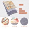 Washable Floral Medallion Print Low Pile Non-Slip Area Rugs Boho Vintage Large Accent Rug Floor Carpet - 4 of 4