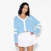 Women's Game Day V-Neck Button-Front Cardigan - Wild Fable™ - 2 of 3