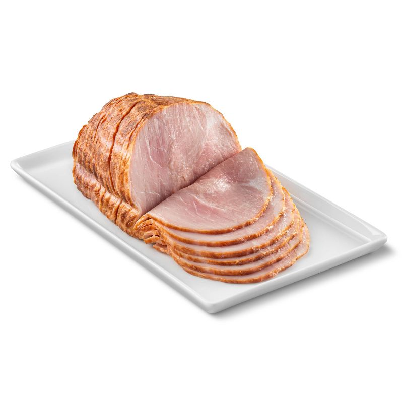 Hickory Smoked Uncured Boneless Sliced Quarter Ham - price per lb - Good &#38; Gather&#8482;, 3 of 5