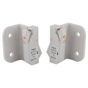 Brixwell 50-2008EW Euro White Dual Action Single/Double Hung Or