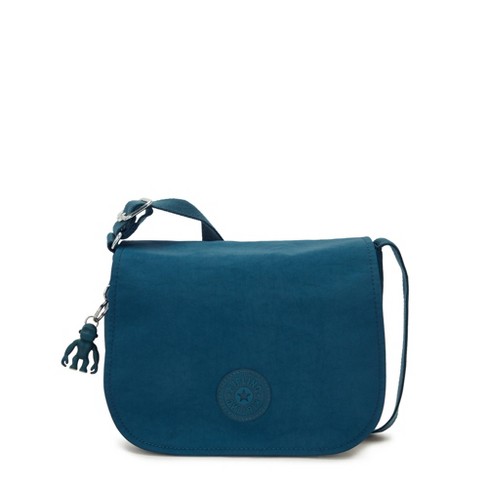 Kipling Loreen Medium Crossbody Bag Cosmic Emerald : Target