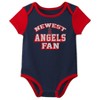 MLB Los Angeles Angels Infant Boys' 3pk Bodysuit - 3 of 4
