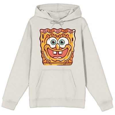 Spongebob Squarepants Smiling Adult Sand Graphic Hoodie Target