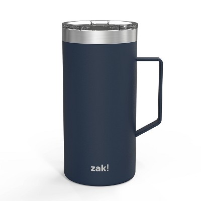 Zak Designs 24oz Stainless Steel Vacuum Insulated Mug
