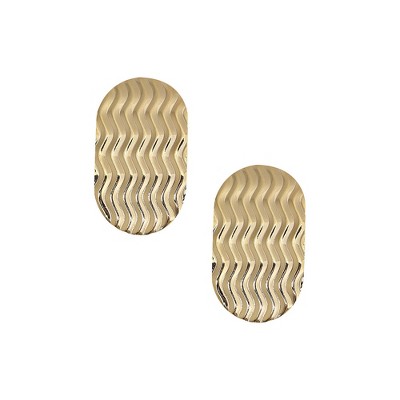 SOHI Women's California Gold Casual Stud Earrings