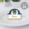 Big Dot of Happiness Holy Nativity - Manger Scene Religious Christmas Tent Buffet Card - Table Setting Name Place Cards - Set of 24 - 2 of 4