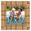 PosterPalooza | 17x17 Wide Bamboo Picture Frame, UV Acrylic, 4 Finishes - Brown, Black, Silver, and Natural - 2 of 4