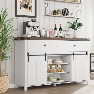 Dresser for Bedroom with 5 Drawers, 48" Tall Chest of Drawers, Closet Dresser with Storage Cabinet