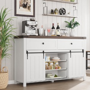 Dresser for Bedroom with 5 Drawers, 48" Tall Chest of Drawers, Closet Dresser with Storage Cabinet - 1 of 4