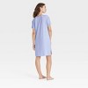 Women's Cloud Knit Pajama T-Shirt Dress - Auden™ - 2 of 4