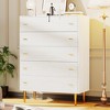 Dresser for Bedroom,Tall Dresser Wood Rustic Chest of Drawers with Large Drawers & Bar Handles,Natural Texture,Drawer Organizer for Living Room - 2 of 4