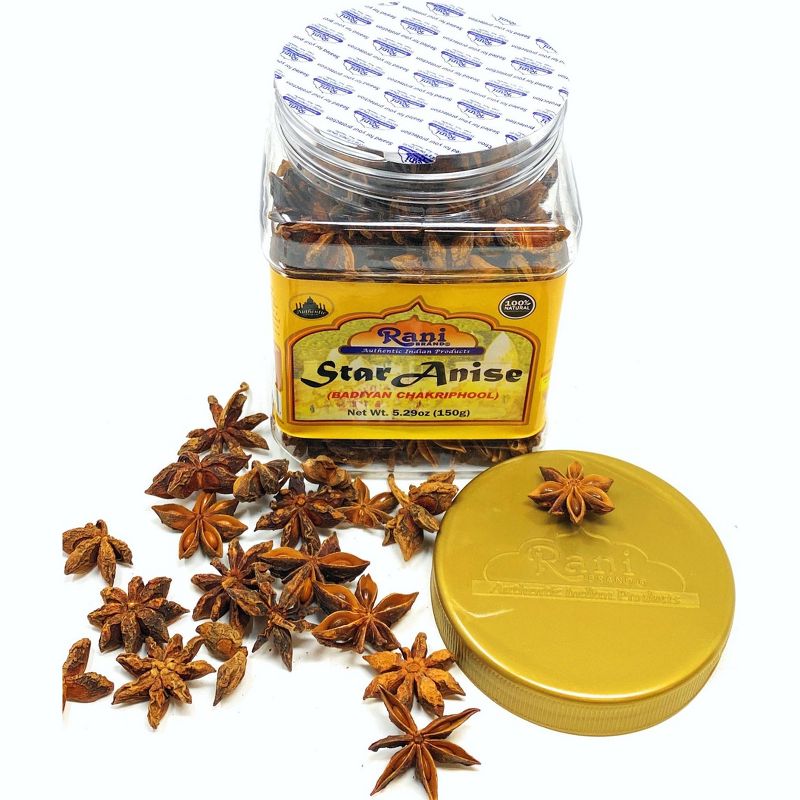 Star Anise Seeds (Badian Khatai) - 5.29oz (150g) - Rani Brand Authentic Indian Products, 2 of 7