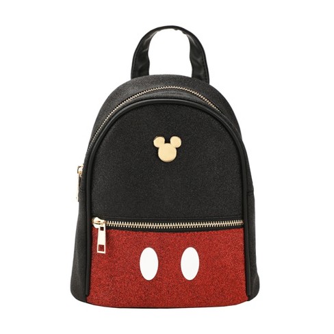 Disney Mickey Mouse Shorts Black 8.5 Micro Mini Backpack