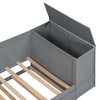 NicBex Twin Size Daybed with Storage Arms,Trundle and Charging Station for Bedroom,Living Room,Apartment - 4 of 4