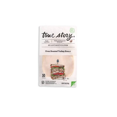 True Story Oven Roasted Turkey - 6oz