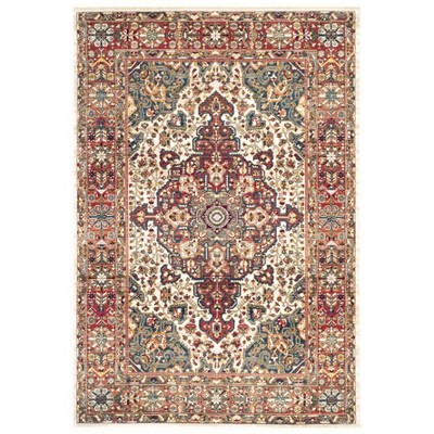 Kashan KSN305 Power Loomed Rugs - Safavieh
