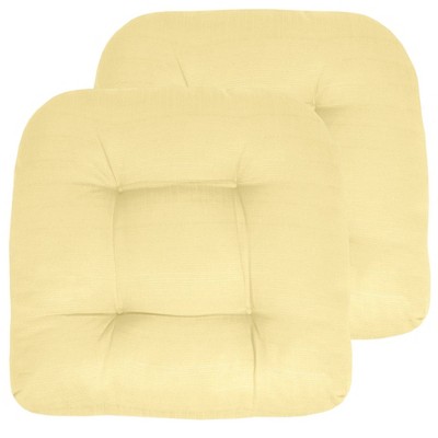 Patio Cushions Outdoor Chair Pads Thick Fiber Fill Tufted 19