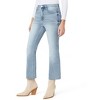 WallFlower Women's Fearless Curvy Super High-Rise Denim 27" Bootcut Ankle Insta Vintage Juniors Jeans - 3 of 4