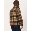 INSPIRE CHIC Women's Faux Fleece Button Down Casual Warm Plaid Jackets - 3 of 4