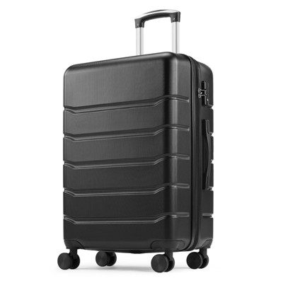 MAYEERTY 20 Inch Travel Luggage, Expandable Hardside Suitcase£¬Spinner Wheels, Hard Shell Abs Durable Lightweight With Tsa Lock,Black