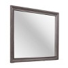GlasFlength Decorative Wall Mirrors Warm Mirror Cozy Mirror Inviting Mirror Blended Mirror Rectangular Mirror for Bedroom, Gray, 36.54"*1.14"*46.46" - 4 of 4