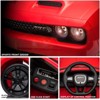 Jojoka 12V Kids Licensed Dodge Challenger Ride On Car with Remote, LED Lights, Bluetooth, MP3 - 3 of 4
